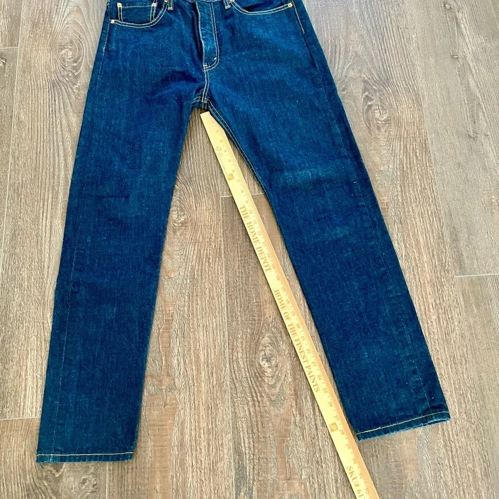 Levi's Dark Blue Straight Jeans